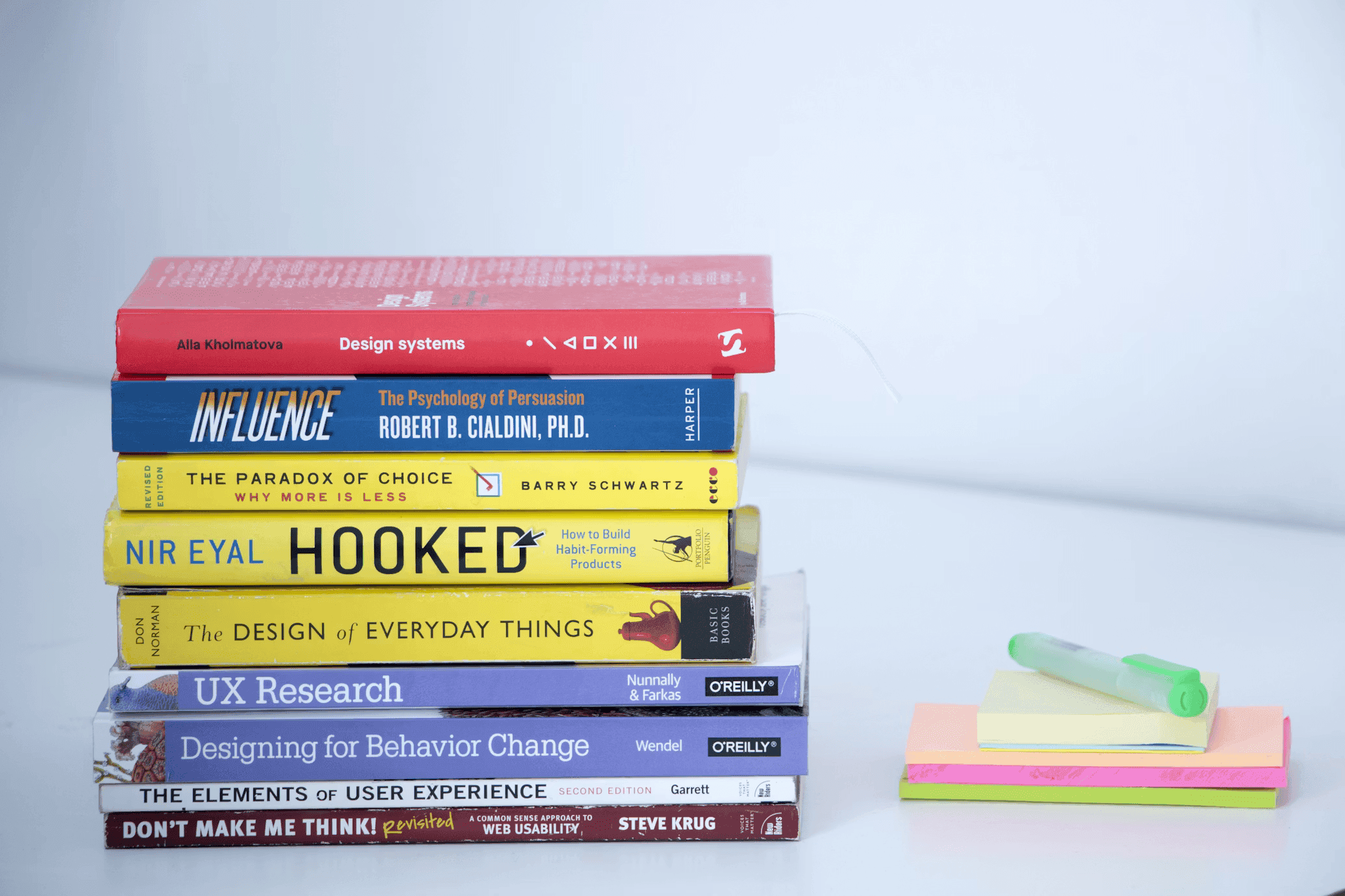 Popular books on UX and Design